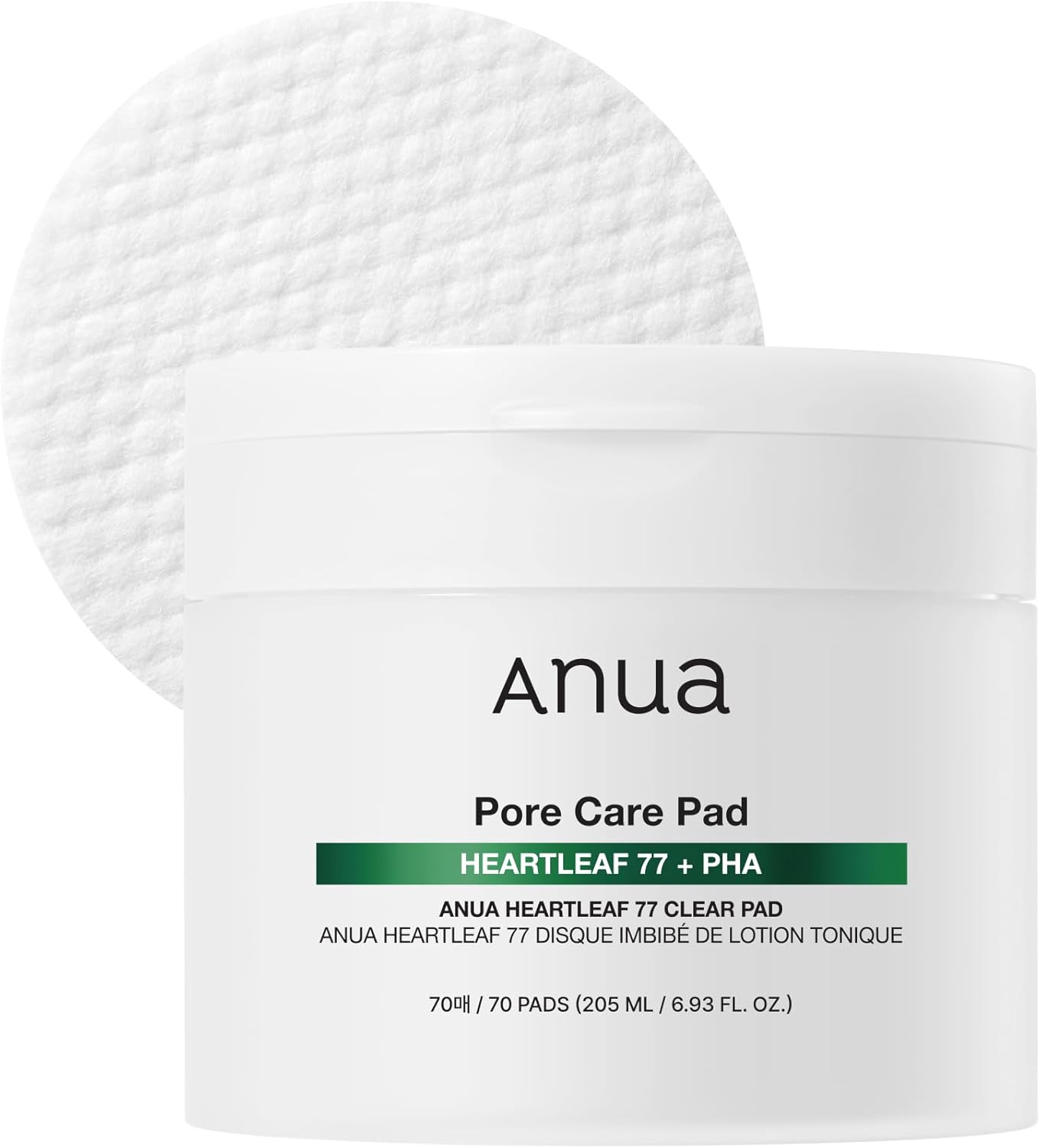 Heartleaf Toner Pads, Non-Comedogenic